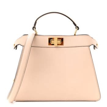 fendi peekaboo vitello|FENDI Vitello Morgan Shiny Nappa Medium Peekaboo Iconic.